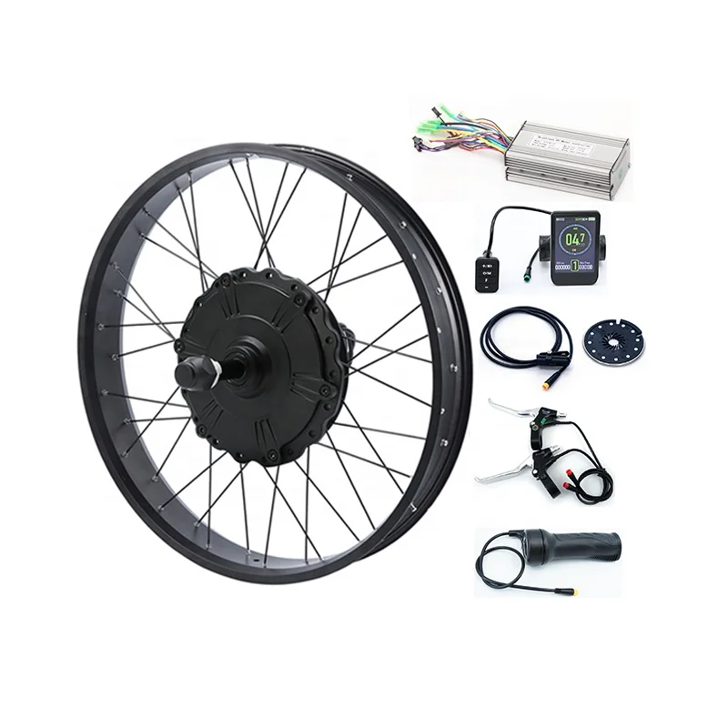 Заводская цена DIY high toque 7 speed 26*4 0 1000w fat tire hub motor sonw ebike комплект для преобразования на продажу