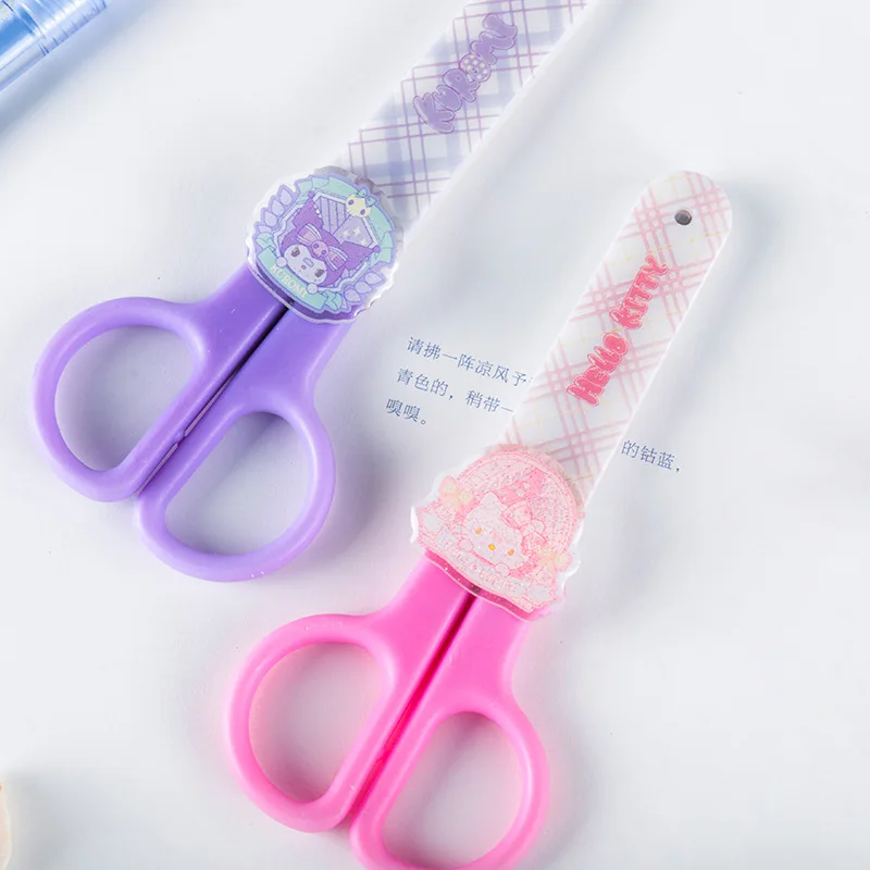 DHF516 Joytop Sanrio JK художественное ремесло для детей дошкольного возраста Обучающие ножницы из нержавеющей стали детские безопасные