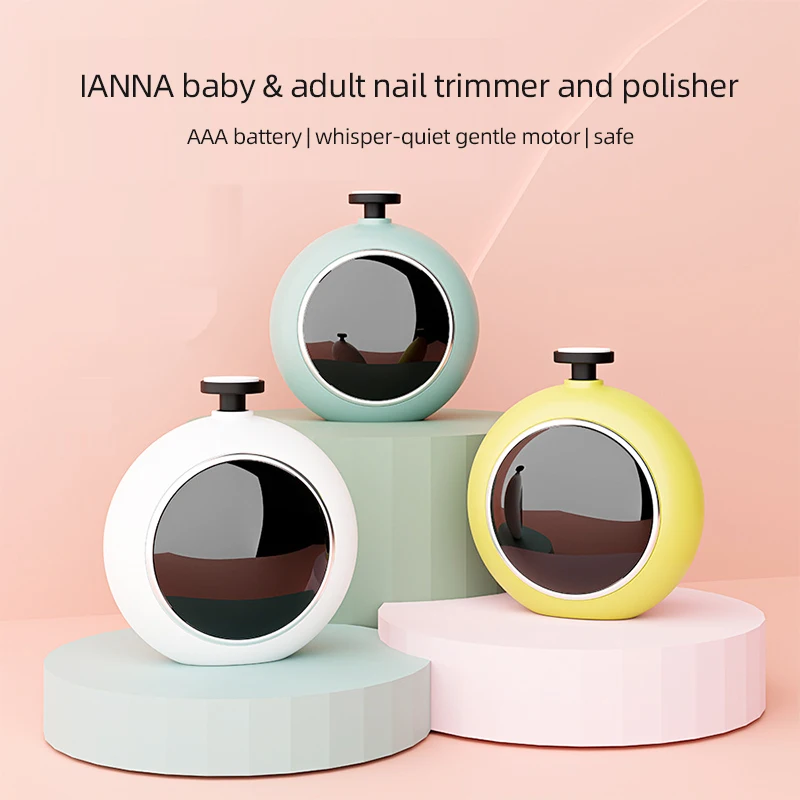 2023 New Arrival Baby Rechargeable hand baby electric nail grinder baby children adult universal manicure Nail Trimmer