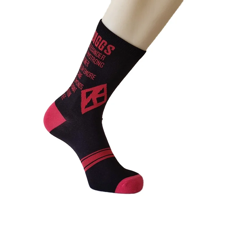 Oem Personalized Your Own Design Customized Sox Custom Logo Sport Unisex Crew Socks