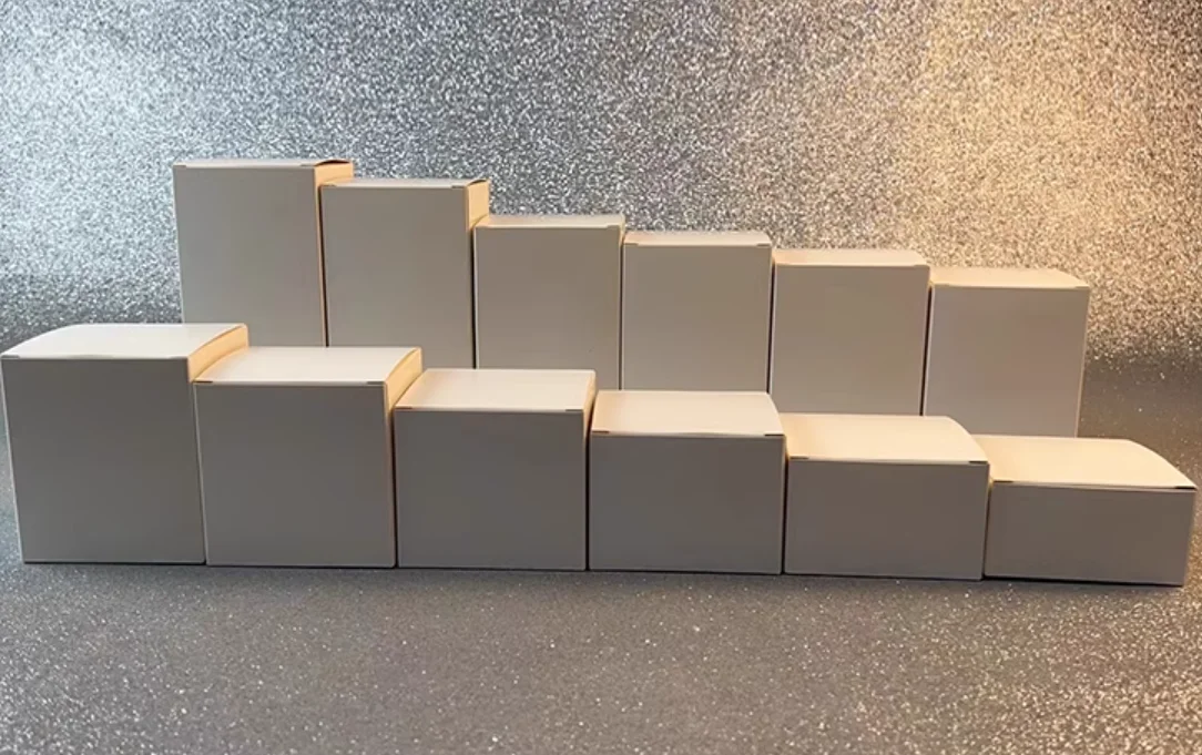 GMI Bulk Essence Skin Care Lotion Paper Box Thickened White Card Cosmetic Packaging with UV Coating Vanishing Printing Handling