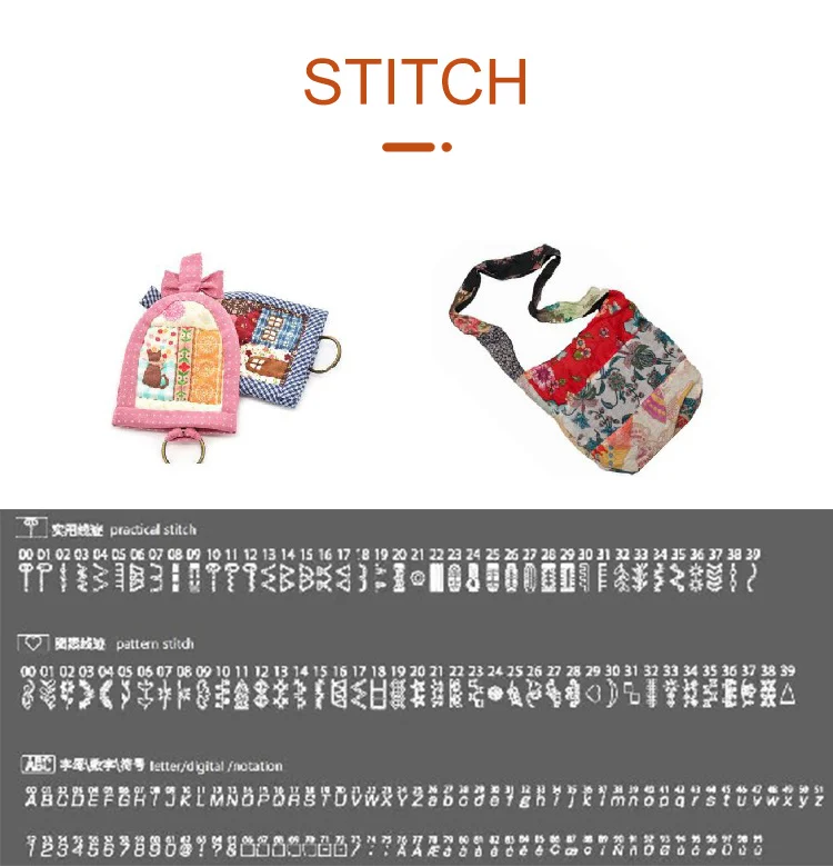 RS-700 multifunction portable domestic mini 180 stitches sewing machines household for clothing