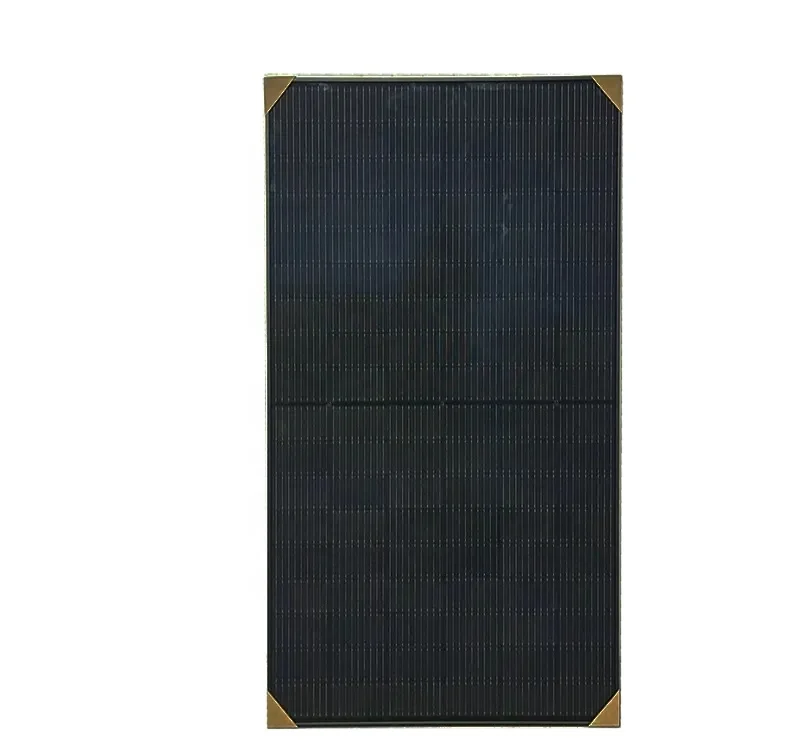 In Stock N-type All Black Solar Panel 420w 425w 430 Watt Monocrystalline Solar Pv Module For Solar System