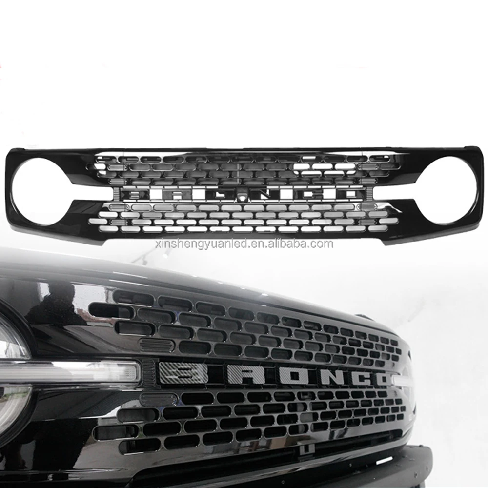 roof rack front and rear bumper for ford bronco accessories parts 2021-2023 headlights hood flag foot pedal bronco side step