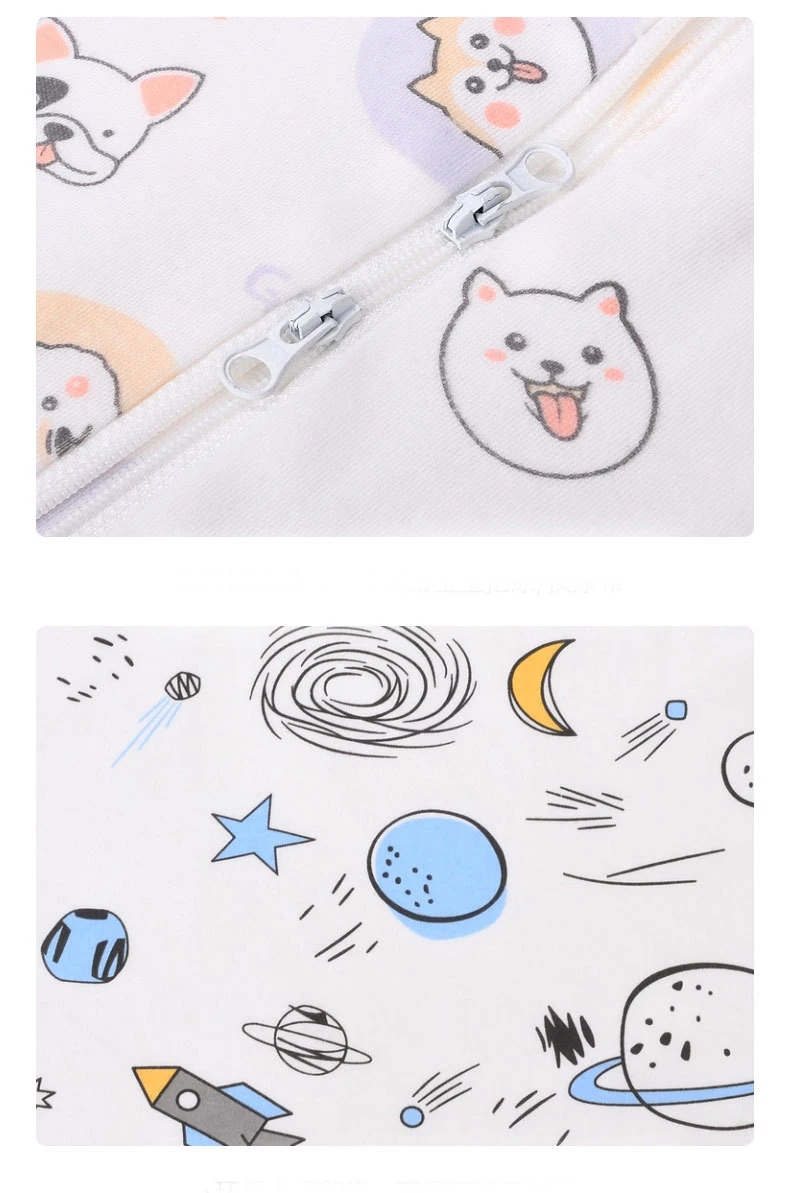 new design 3D shape baby sleeping bag cotton 3D embroidery Baby Sleeping bag