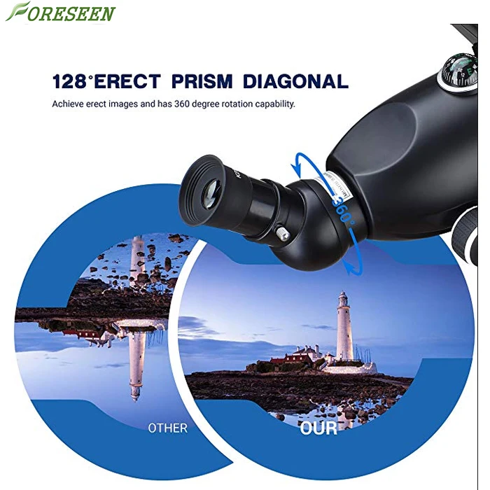 
Foreseen Professional Refractor Universal Mobile Phone Astronomical Telescope / Telescopio To View Moon 