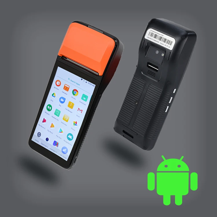 5.0 Inch Wifi Android Pos Terminal All In One Pos Systems with 1d 2d Scanner 58mm Printer R330C