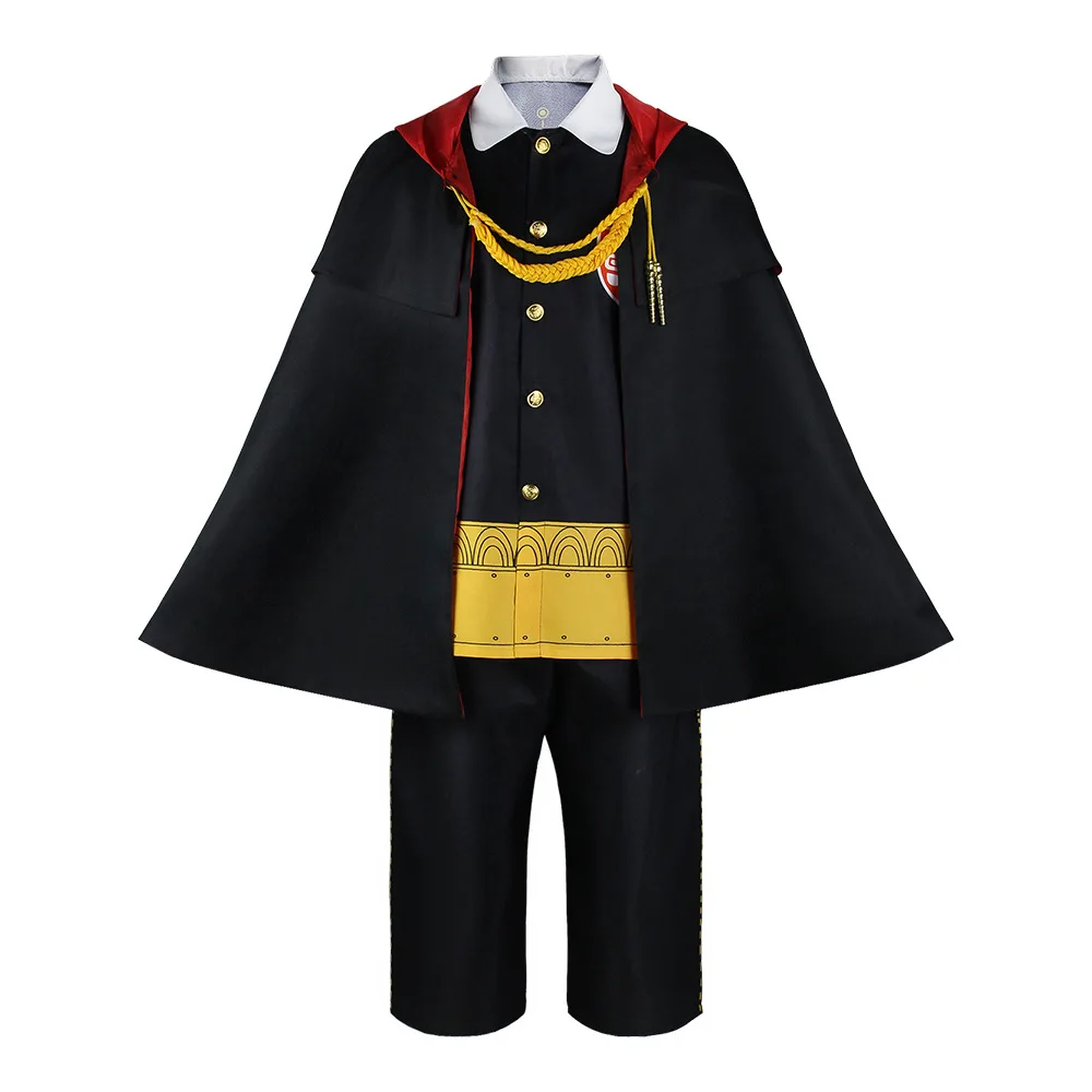 Halloween Party SPY FAMILY Forger Anya Damian Uniform Cape Hat Cosplay Costume AOKB-001