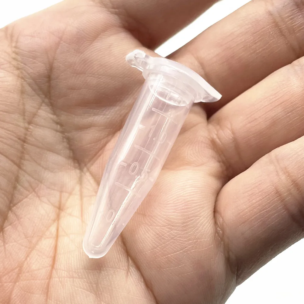 Manufacture High Quality 1.5ml Centrifuge Tubes With Lid and Scale
