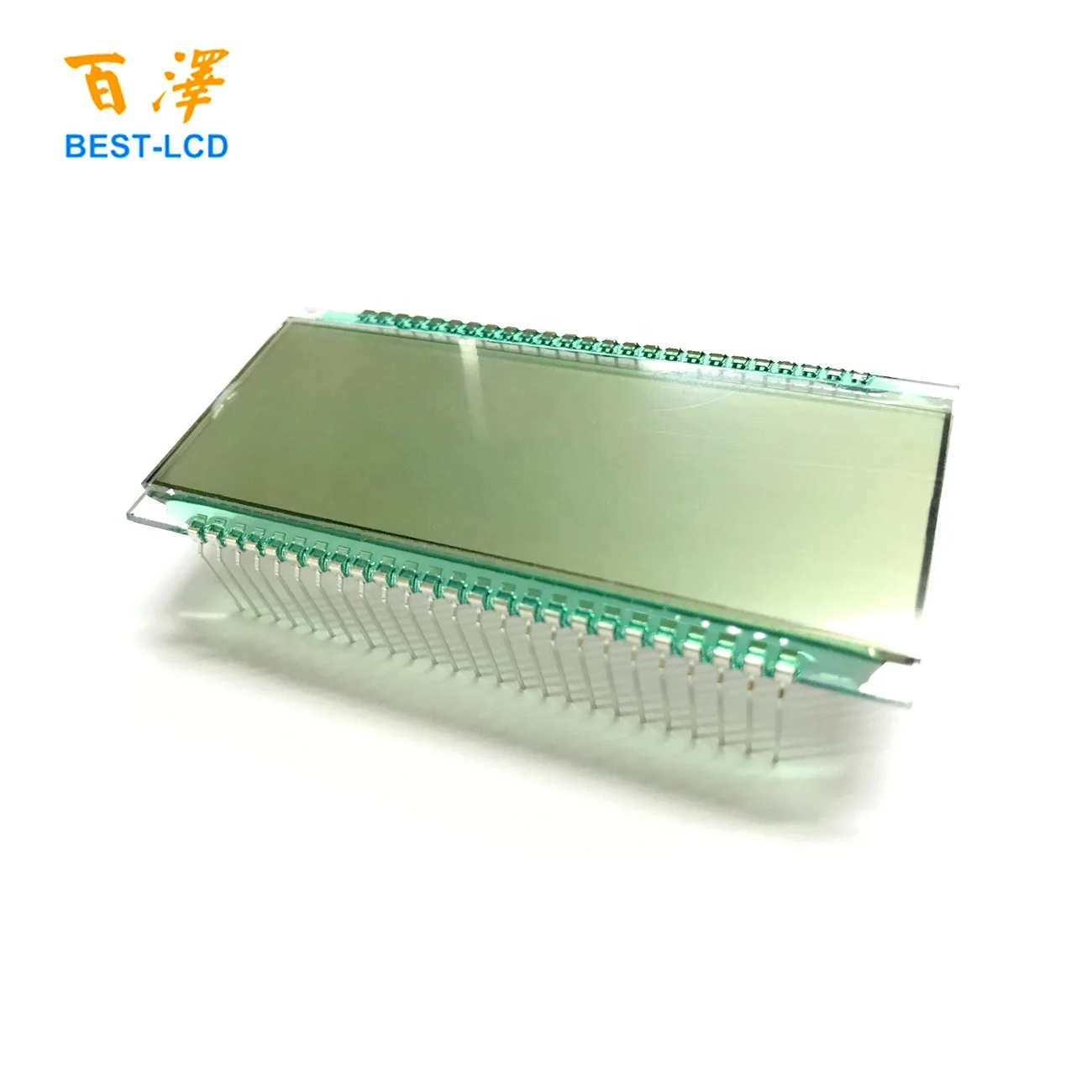 Customized Transflective 5.0V 5 Digits 7 Segment Anti-UV LCD Display For Gas Station Fuel Dispenser