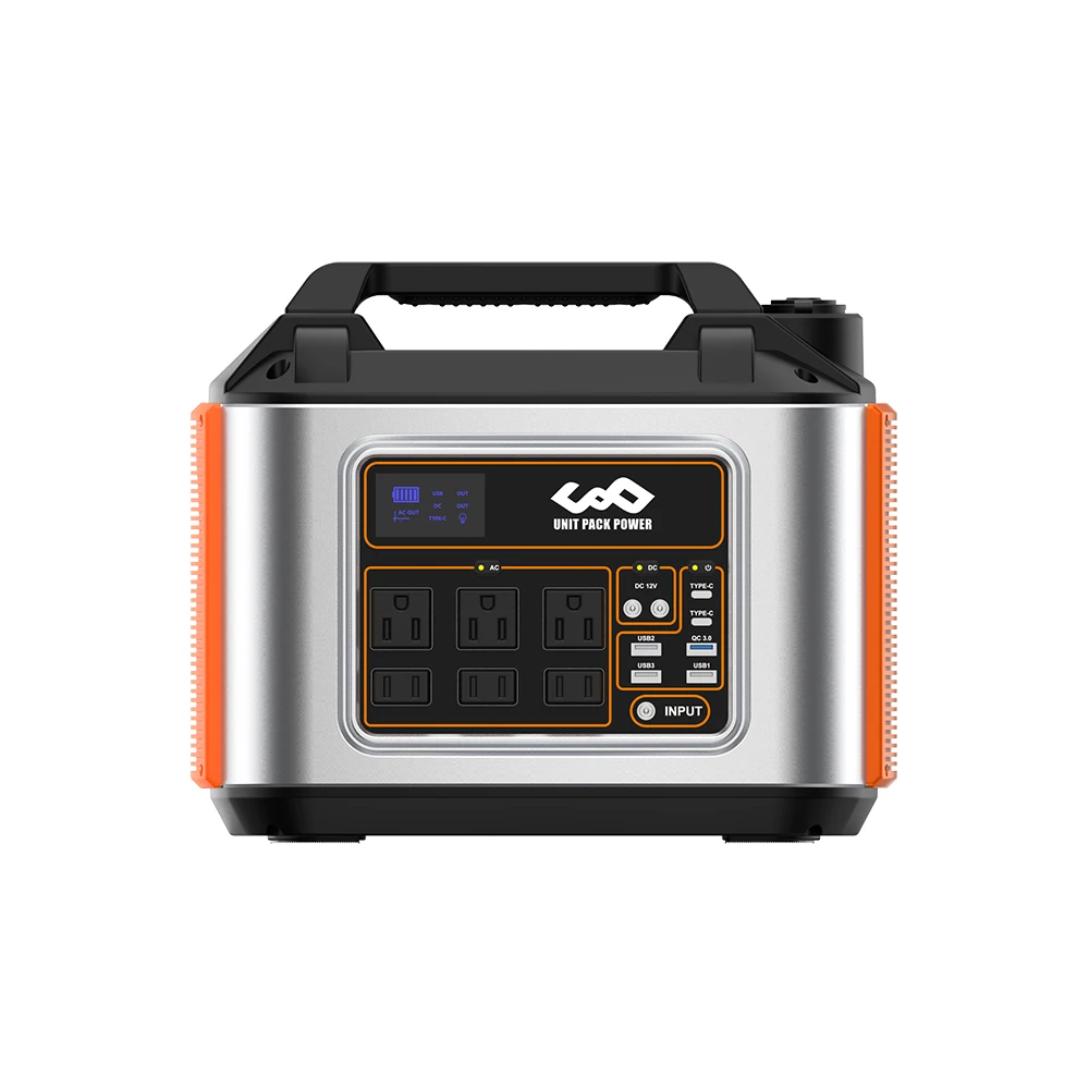 Unit Pack Power Ready to Ship 500W Rechargeable Portable Power Station Supply Power Solar Generator Inverter