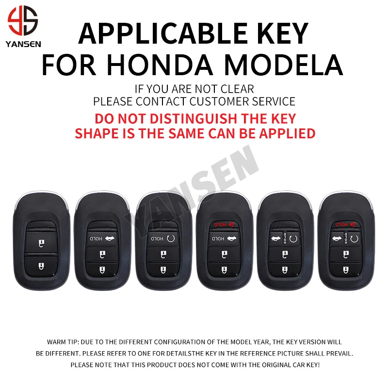Новинка Модный чехол для автомобильных ключей Honda новый CR-V Accord Odyssey HR-V XR-V городской ZR-V UR-V Vezel 2023-2024