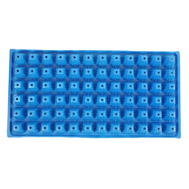 72 nursery cells  Factory Direct Produced High Quality Plastic Nursery Seedling Trays PET propagation tray