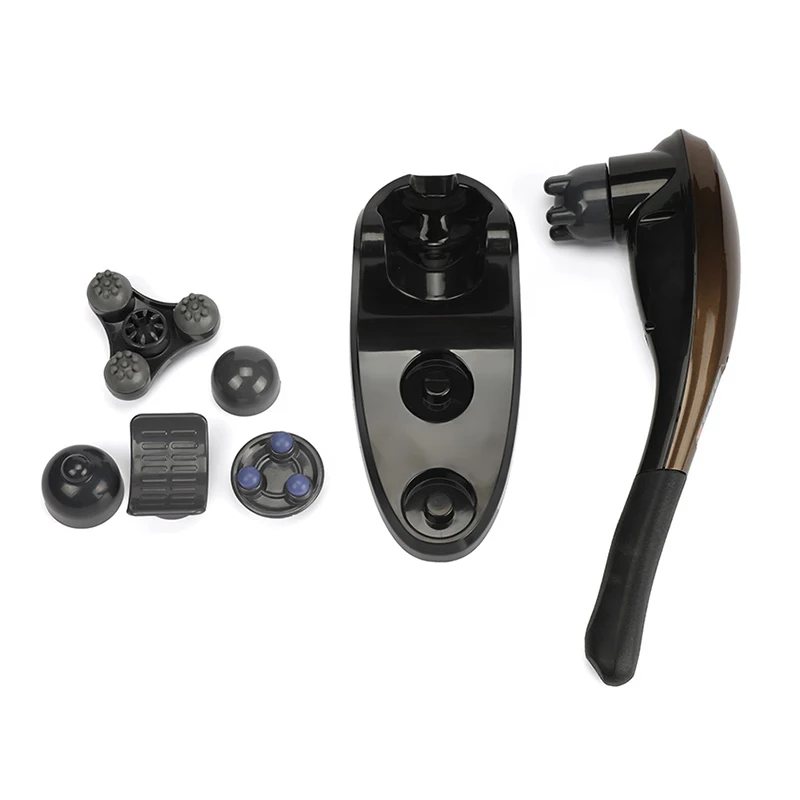 Battery Powered Back Massager  Deep Tissue Cordless Percussion Therapeutic Handheld Massager for Muscle Back Neck Shoulder