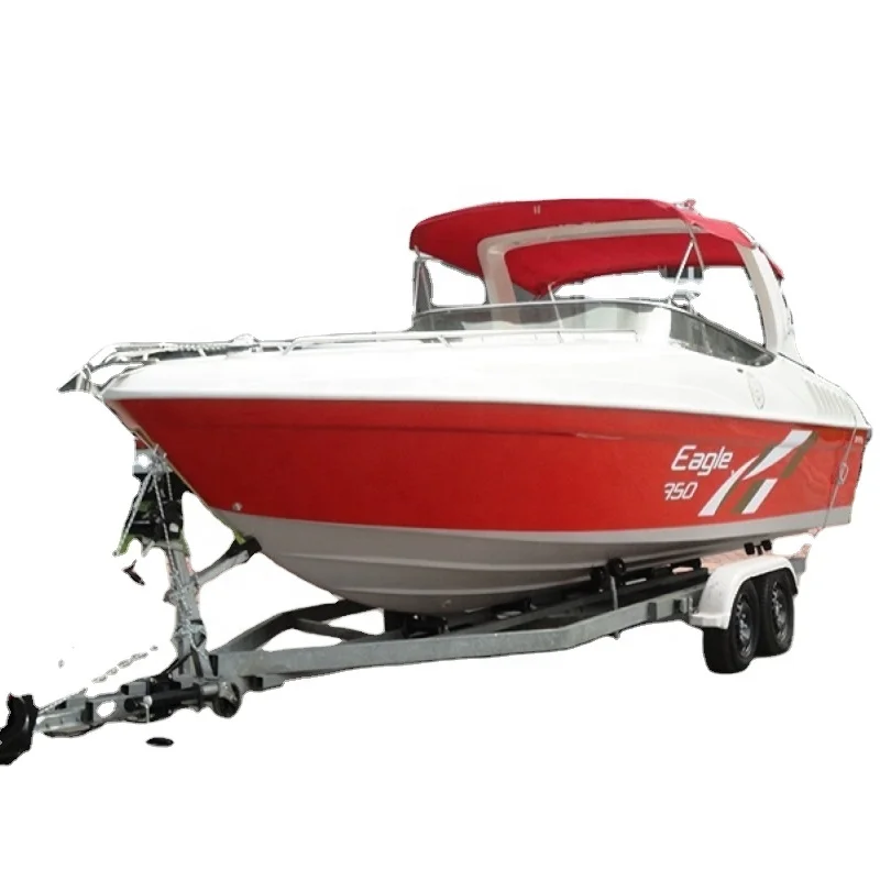 FIBERGLASS HULL SPEED BOAT SAFTER 750 EAGLE