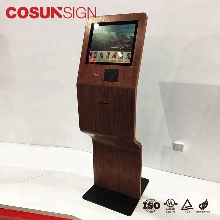 China Stand Touch Screen Self Ordering Drive Thru Kiosk Enclosures In Restaurant