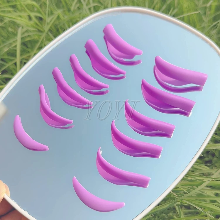 Professional Lash Lifting Rod Pink and Blue Color Lovely Lash Lift Pads Popular Wholesale Silicone Pads