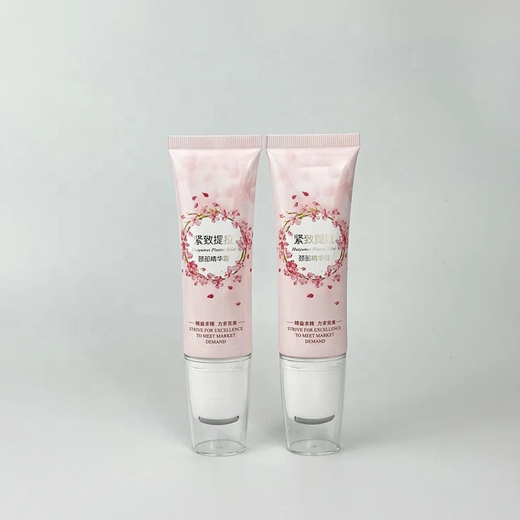 custom 10ml 15m lip gloss gel squeeze tubes customized logo blood tube and yellow gel for nude lipgloss tube