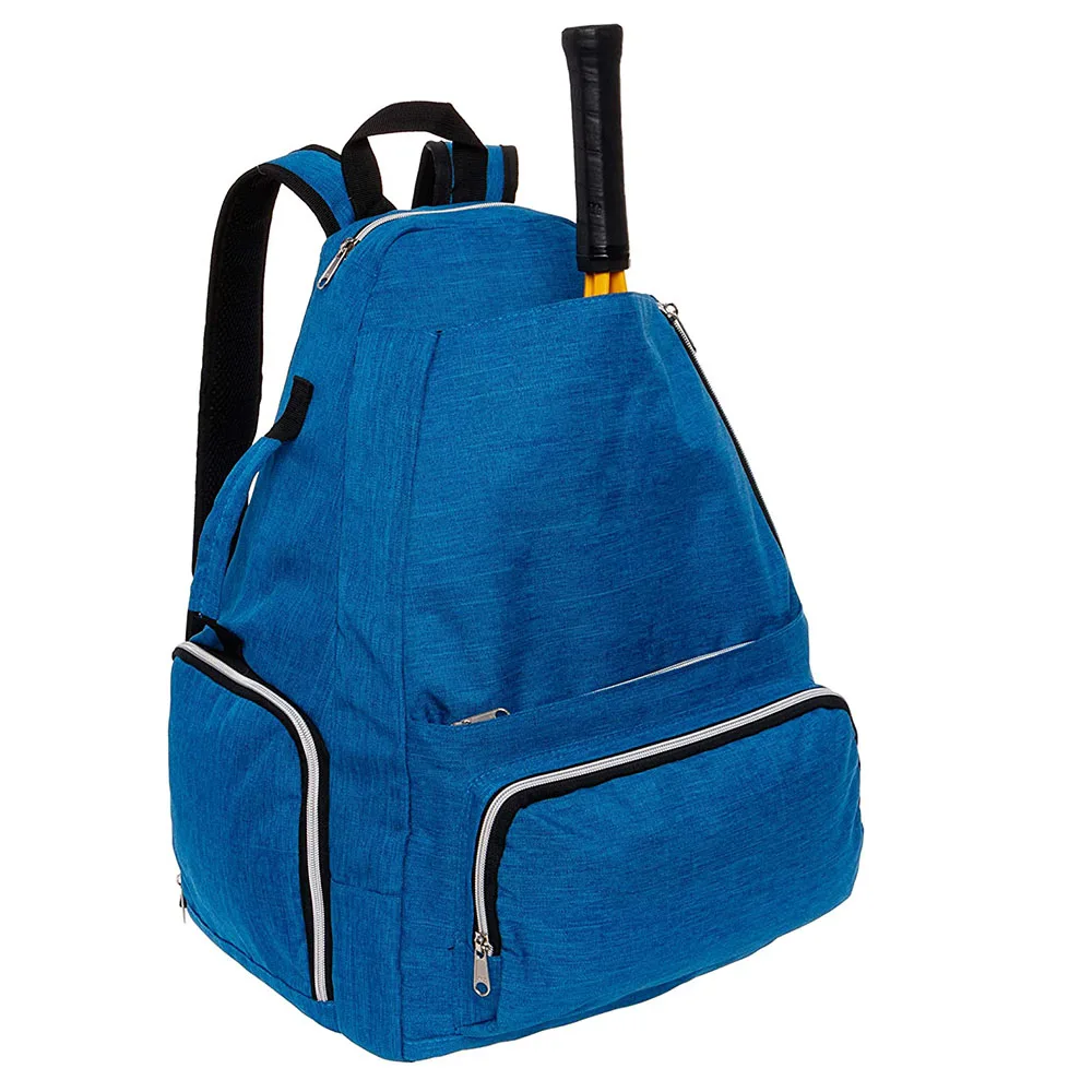 Customized  Sports Racket Backpack With Shoes Compartment Racket Holder Equipment Bag for Tennis, Racquetball, Squash