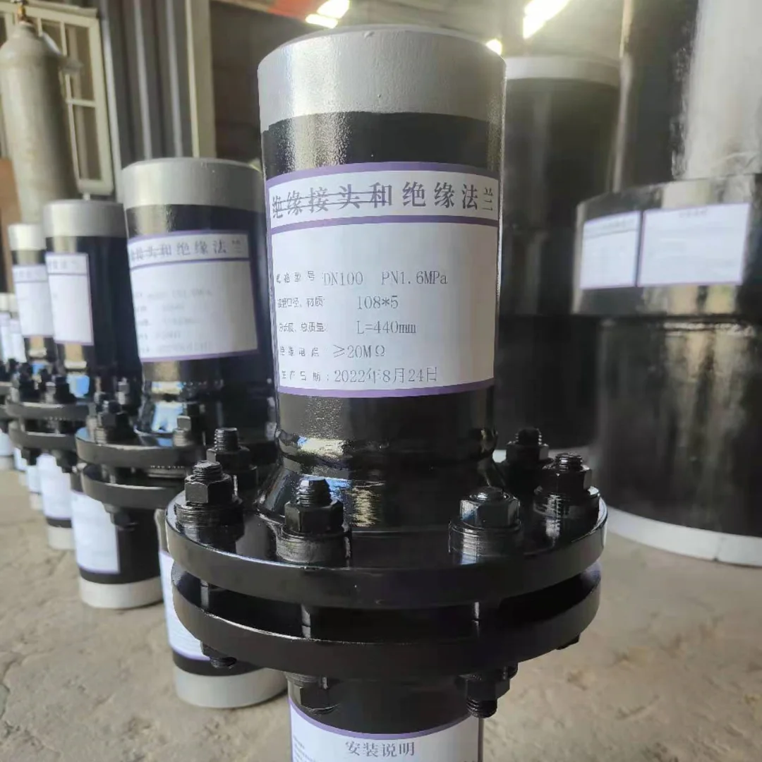 Natural Gas Oil Pipeline Welding Monolithic Insulating Flange Joint High Temperature Pressure