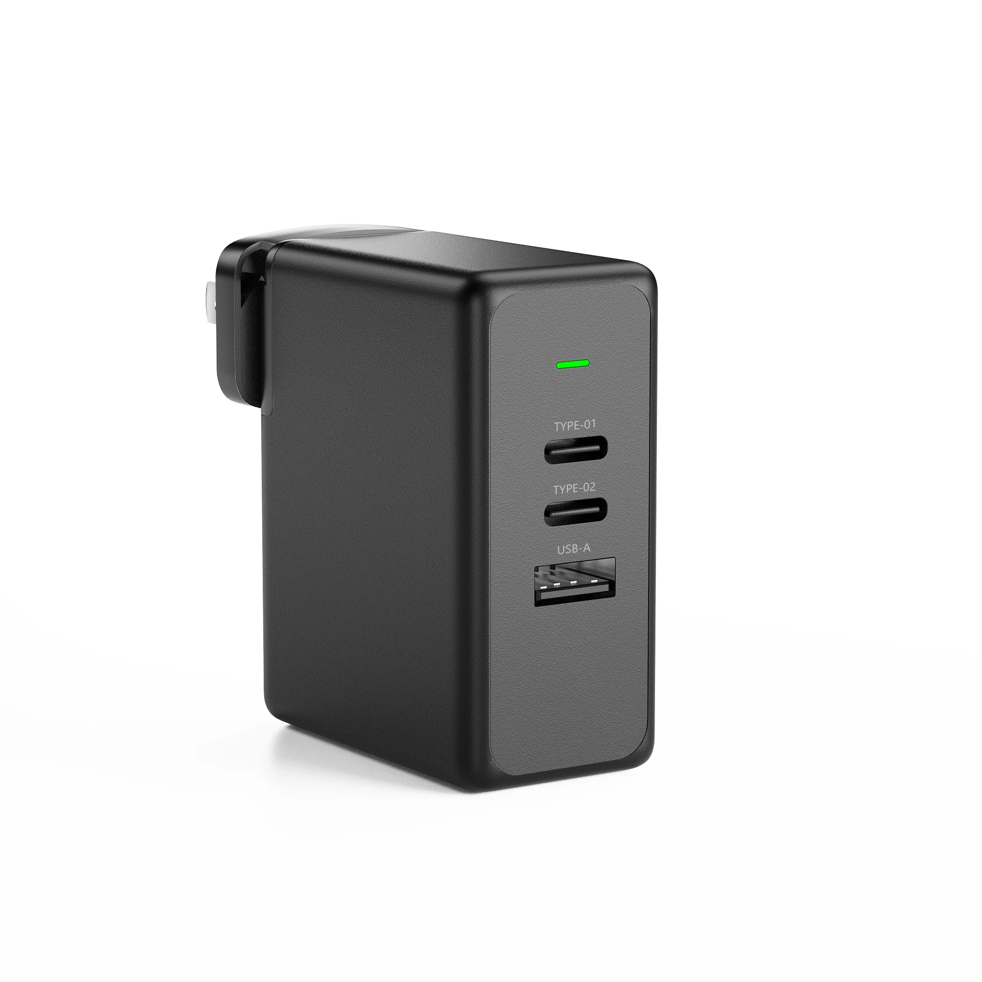 65W Super Fast Charging USB Type C Wall Charger Block for Samsung/Dell/ASUS laptop or cell phone/headset/wireless charger