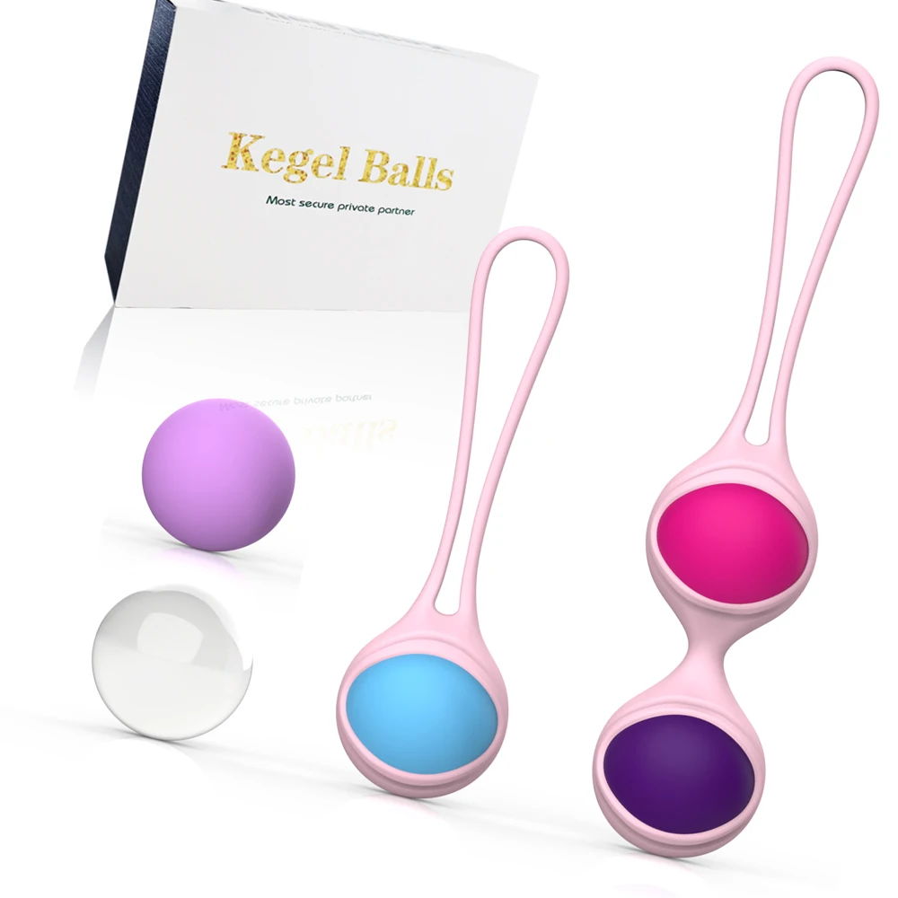 Y Love Silicone Bladder Control Weighted Kegel Balls Kit Pelvic Floor Exercises Love Balls
