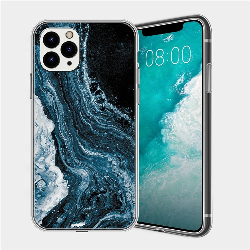  2 в 1 изготовленный на заказ противоударный чехол для телефона iphone xs max xr 5678plus 11pro 12 se2021 мраморный