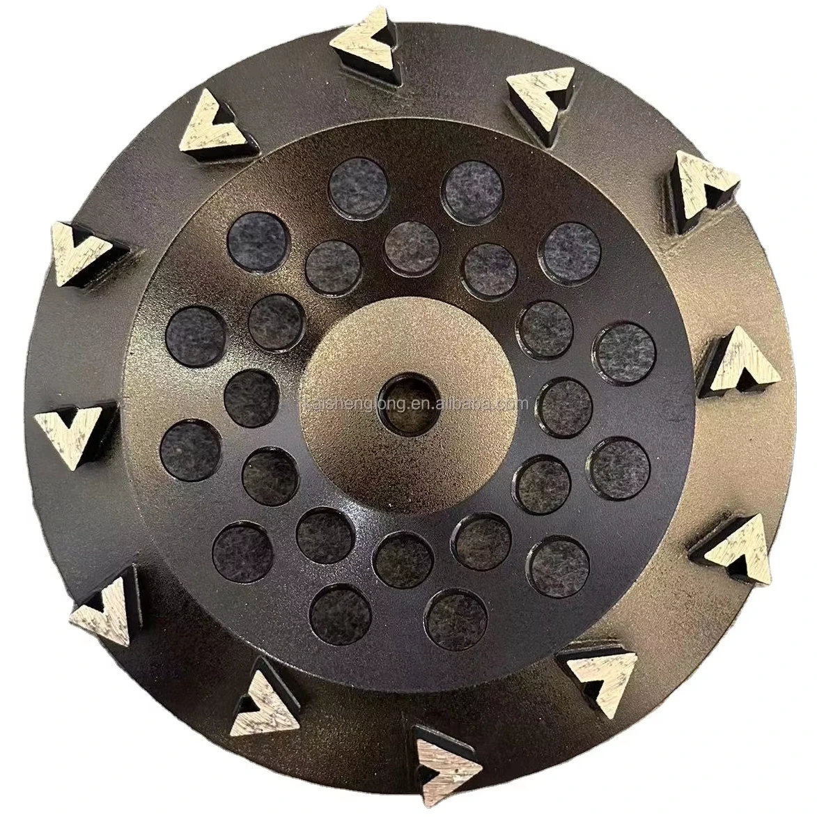 150mmV type tooth diamond grinding cup for rapid removal and grinding of epoxy resin on concrete floors