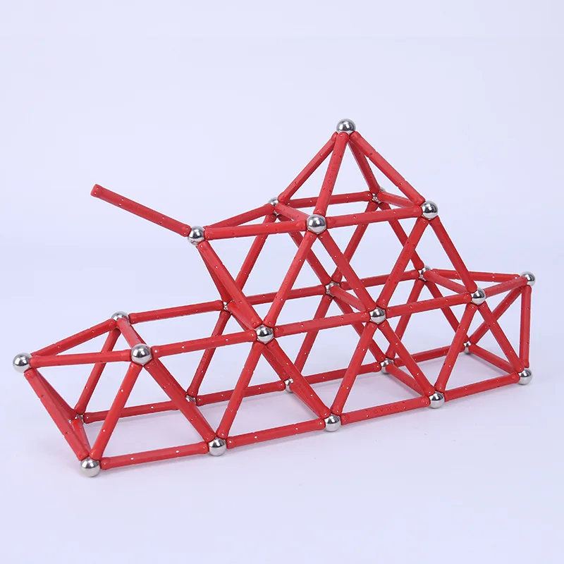 New Kids Educational Toys Magnetic Building Blocks 3D Diy Magnetic Sticks Magnetic Blocks Intelligent toy