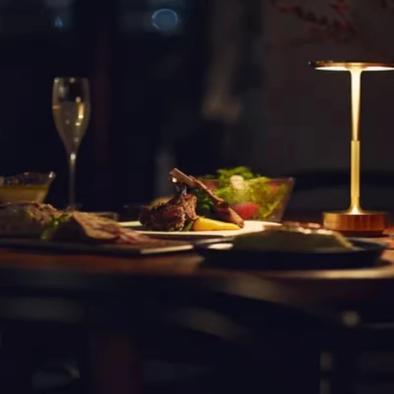 Usb Cordless Table Led Rechargeable Desk Lamp Design Nordic New Bedroom Metal Aluminum Plating Modern 20 USB Data Cable DC 36V