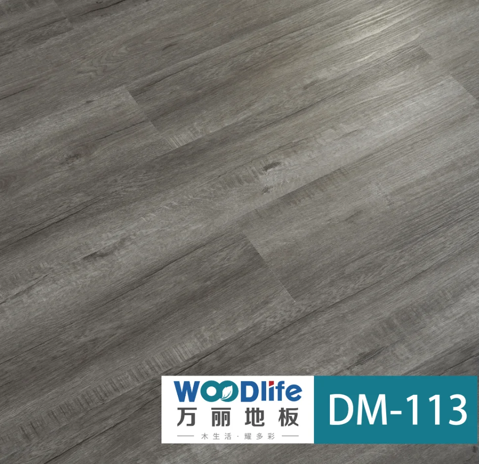 Wholesale Customized  Waterproof  Laminate Flooring  Hot Sell High Gross V-groove Laminate Flooring for Home office
