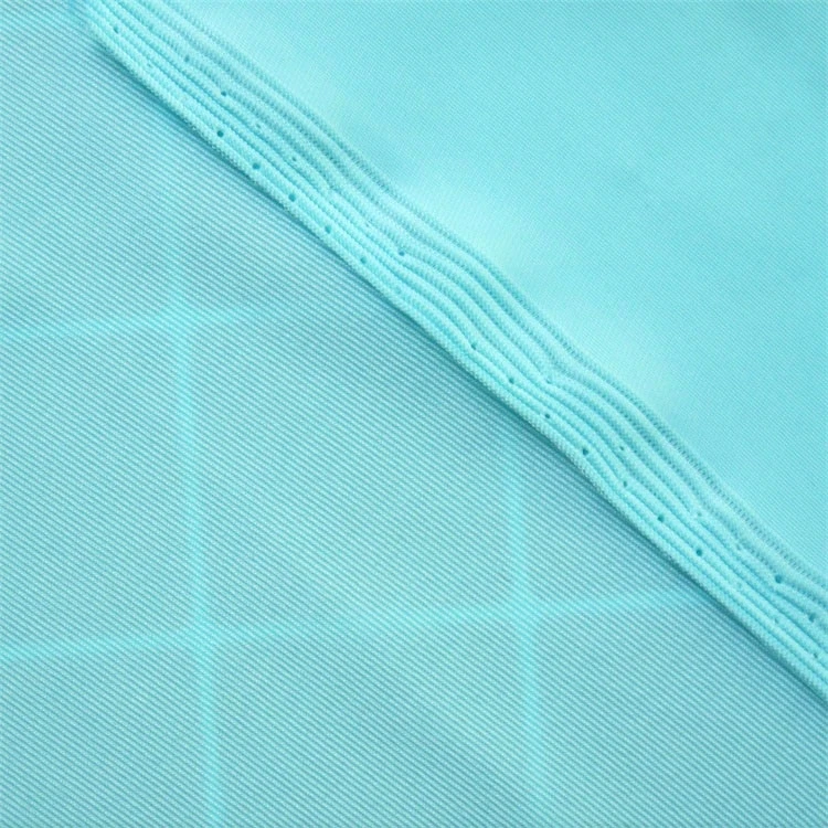 Hot sale 180gsm blue super poly spandex elastic tent fabric