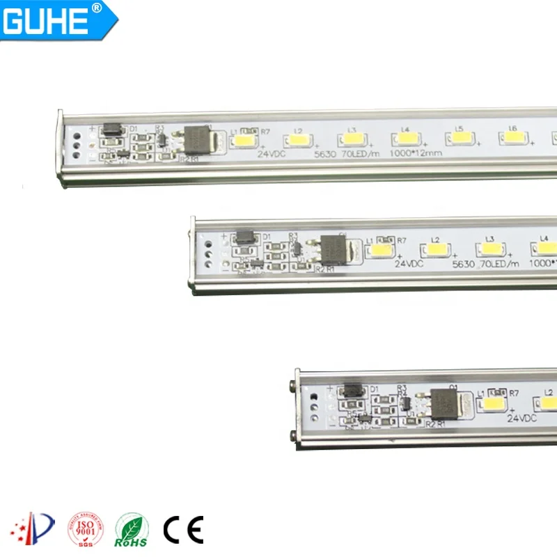 Led Bar Lamp Profile Led Strip Outdoor Waterproof Light Bar SMD5630 Aluminum 24V White 80 Landscape Remote Control,manual Button