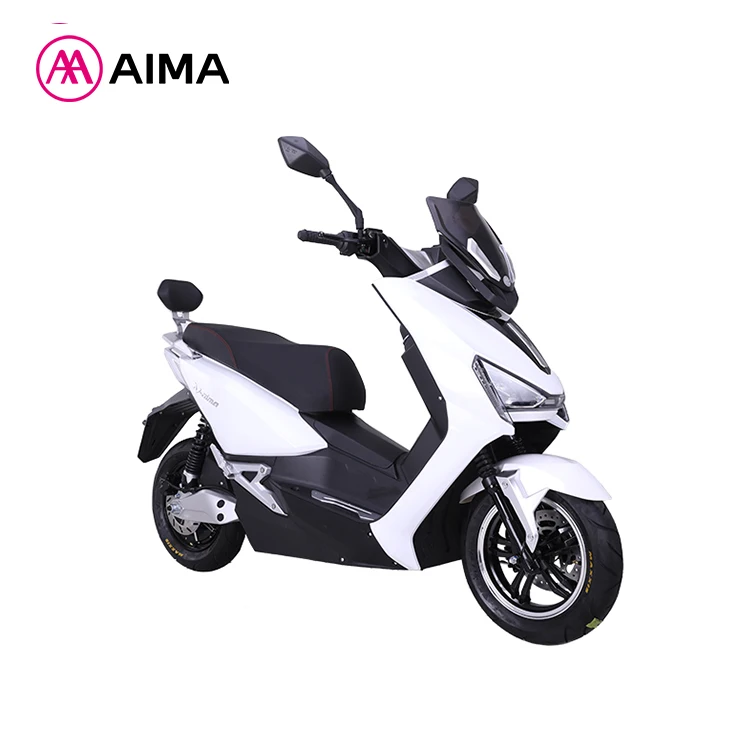 AIMA Saber Tiger X612 3000W EEC Two Wheel Electric Scooter 60v 35ah*2 Dual Lithium Battery Two Seat Electric Scooter