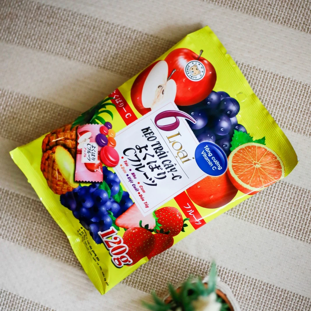 
HOT PRODUCT!!!! Mix fruit candy made in Vietnam with vitamin C 