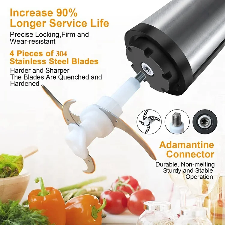 3L 800W Food Processor Electric Meat Chopper Multi Function Baby Food Grinder Mixer