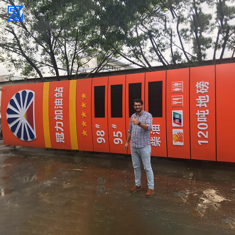 18 Inches Programmable Red LED Digital Gas Price Sign for Gas Station LED Signs Manufacturer Provide Customize Service Led Gas