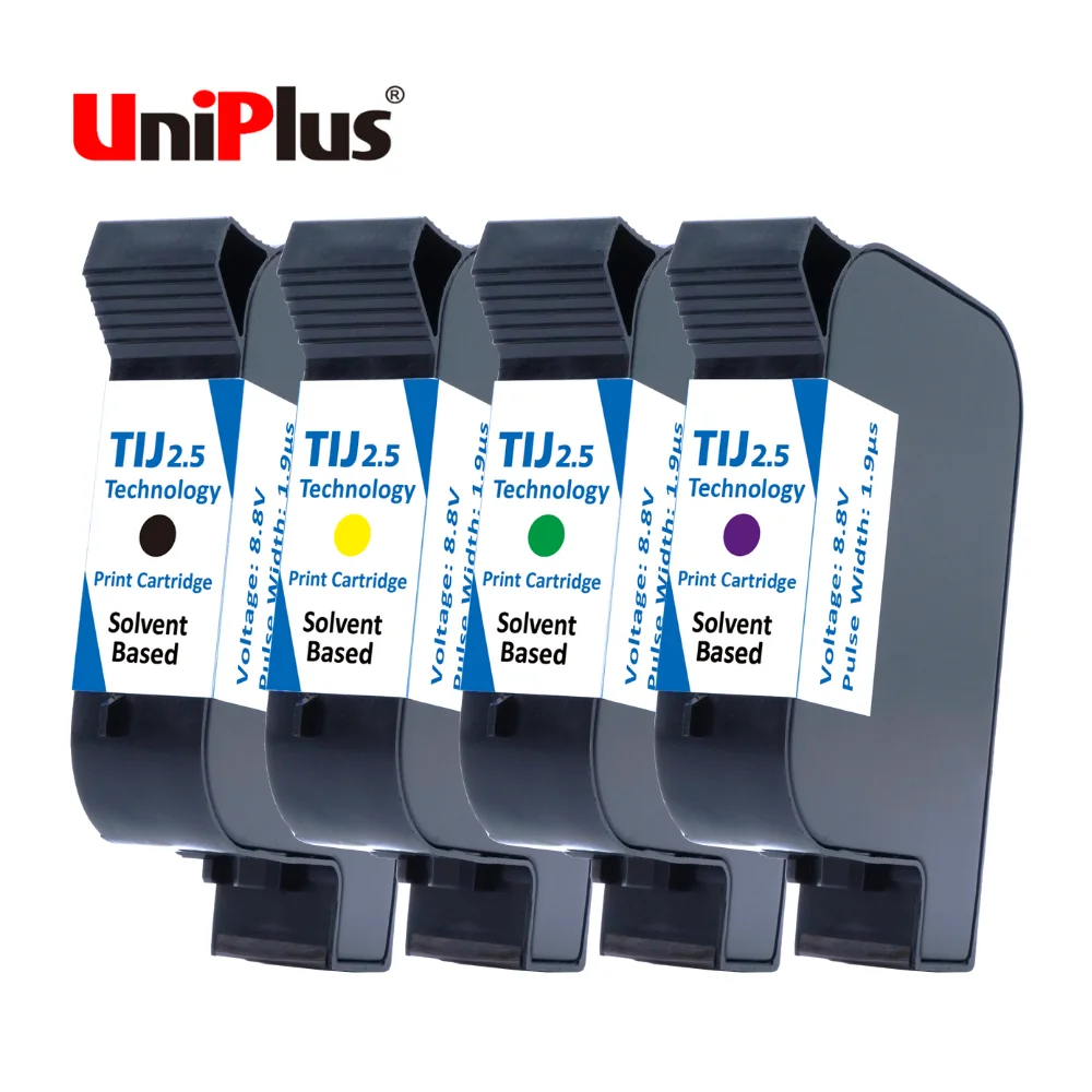 Uniplus Solvent Ciss Cij 2.5 Ink Jet Cartridge For Hp Ink Bulk Ink Delivery System