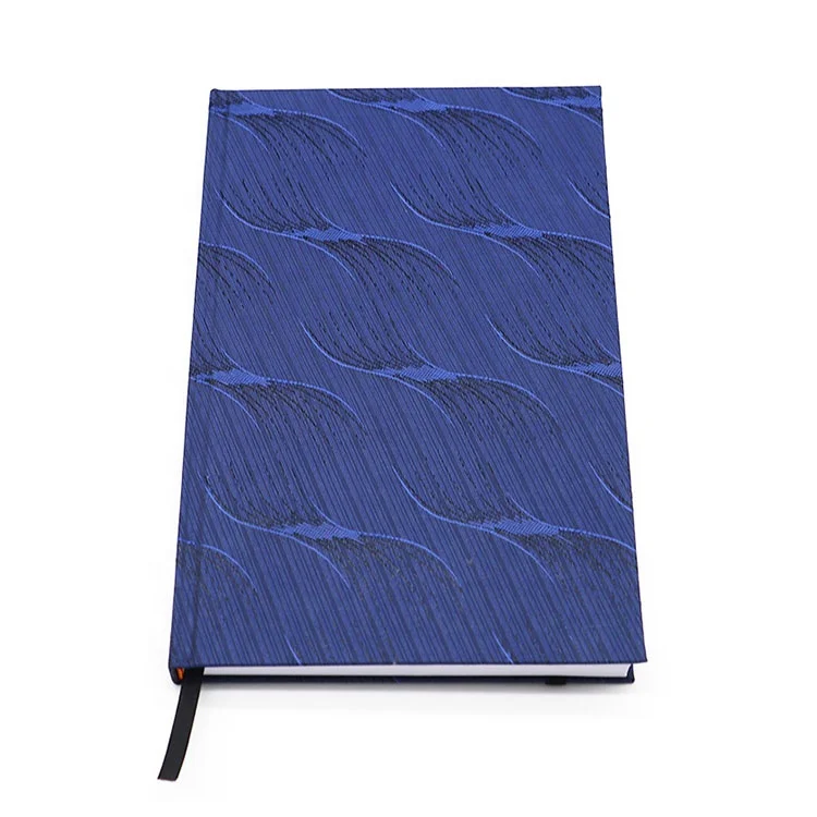 Creative Writing paper book Custom popular design hot sale diary Fabric like pu Manufacture Composition notebook