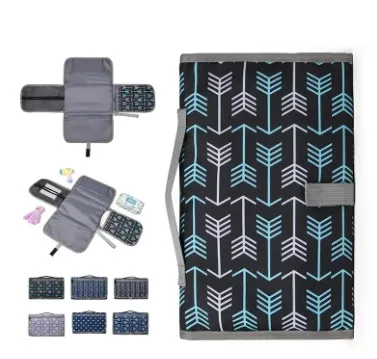 Manufacturing Company Hot Sale Low price Reusable Waterproof Double Zip Pul Fabric Wet Laundry Bag Small Diaper Bag Wet Dry