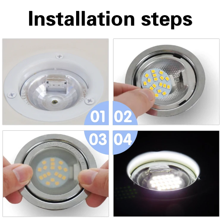 Dc 12v Ce Rohs 3000k 4000k 6000k Pcb Round Lamp G4 5050 Led Home Indoor Light Bulb With G4 Led Bulb
