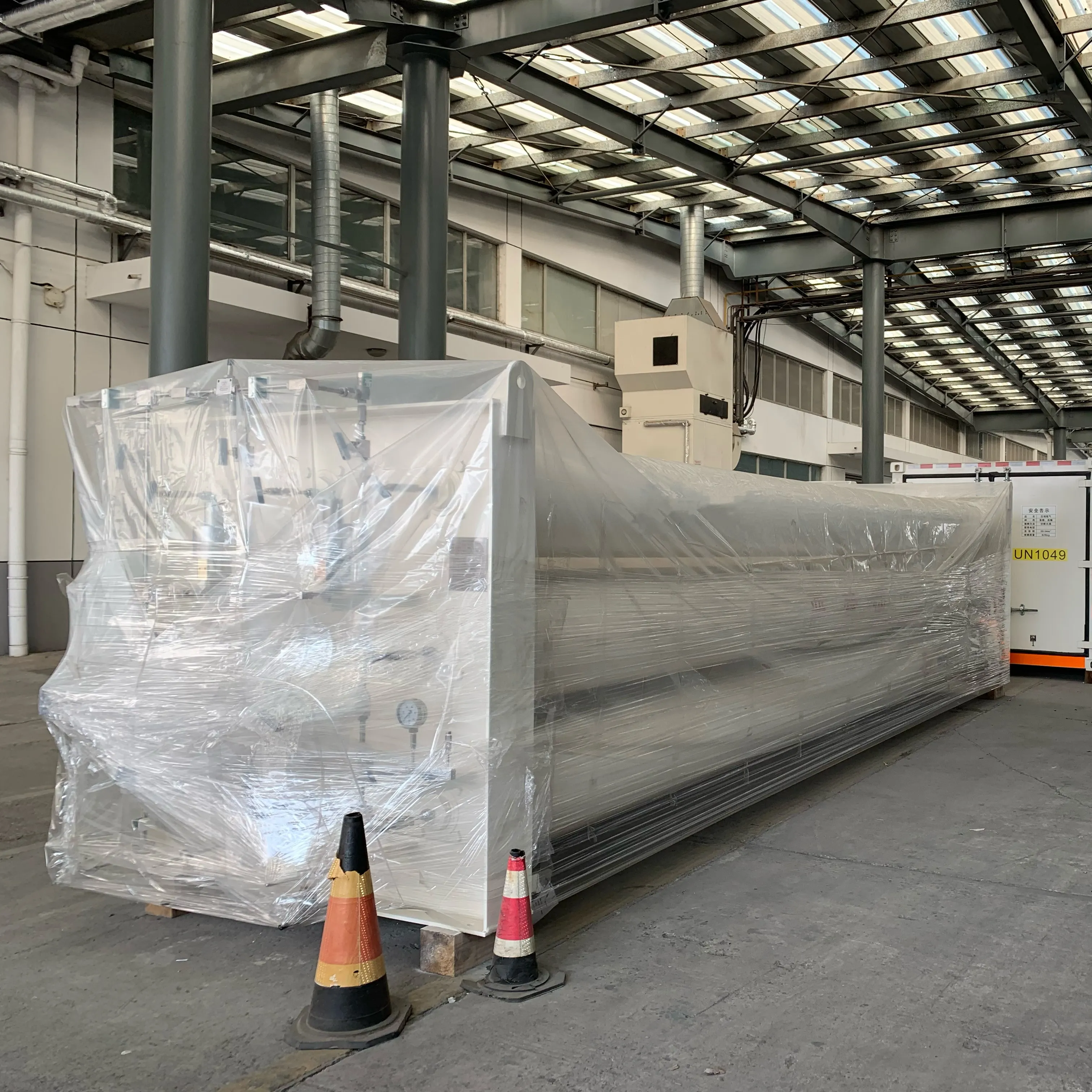 Customizable Large 20mpa 45mpa Hydrogen Storage Station with Unloading Column Compressor and Control System