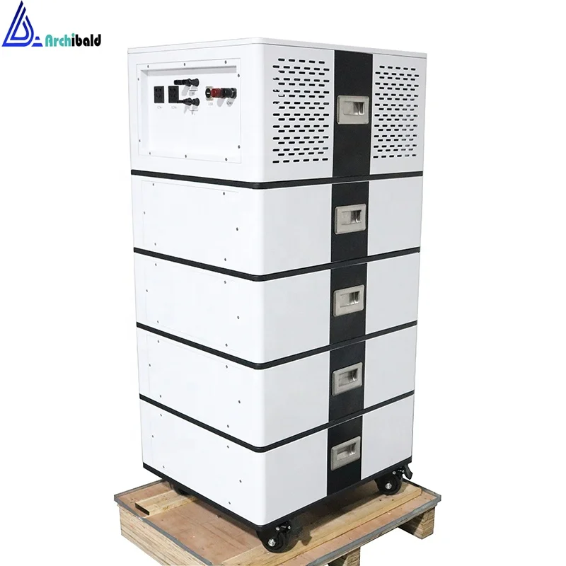 Archibald Stackable Lifepo4 48V 200AH 400AH 600AH Lithium ion Battery Pack for Business, Industrial Usage