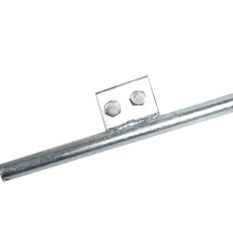 Low cost customized galvanized grounding rod for various grounding electrodes
