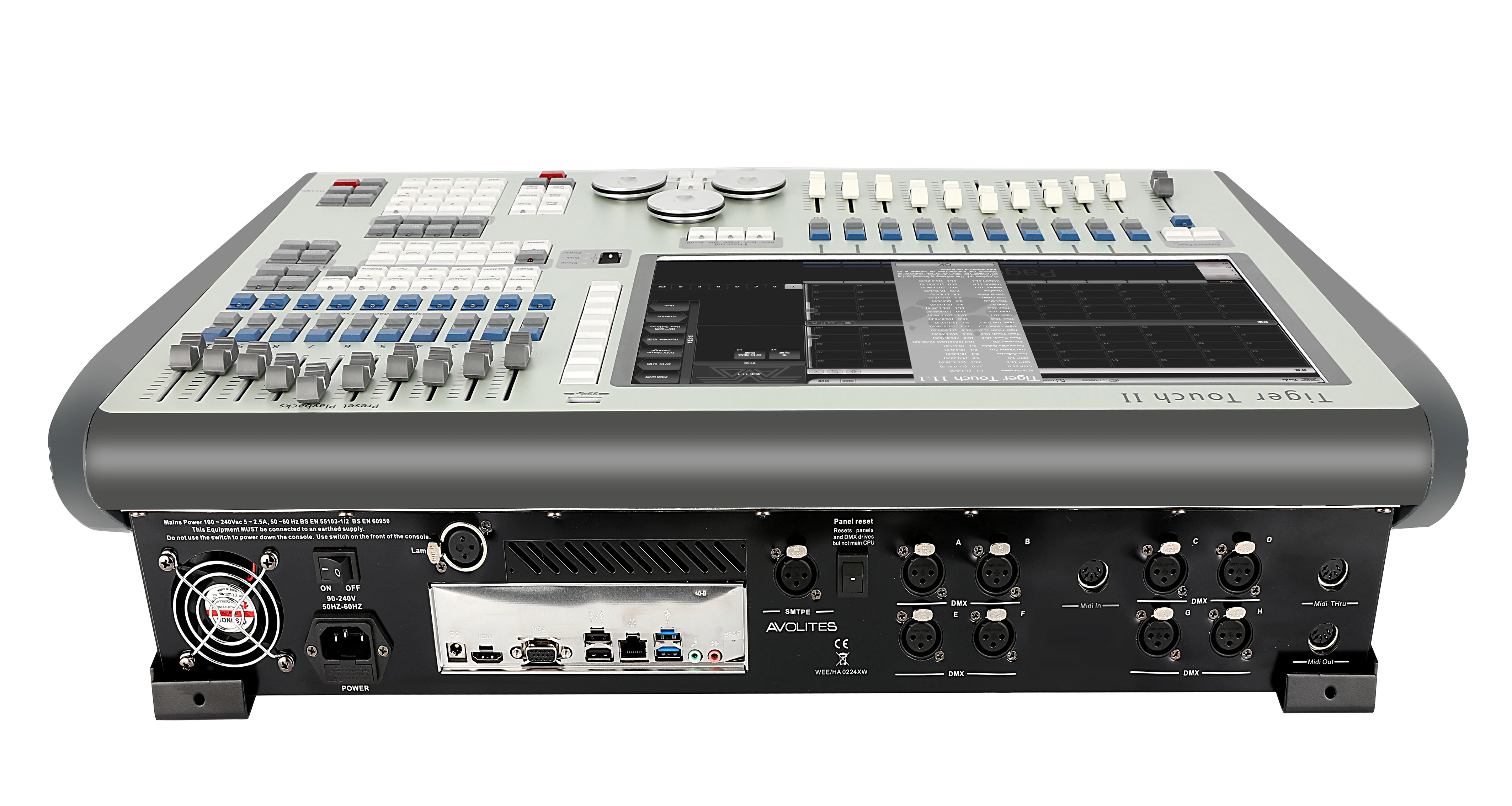 Распродажа тигровая консоль TT II ручной DMX контроллер для сценического освещения движущаяся головка может и