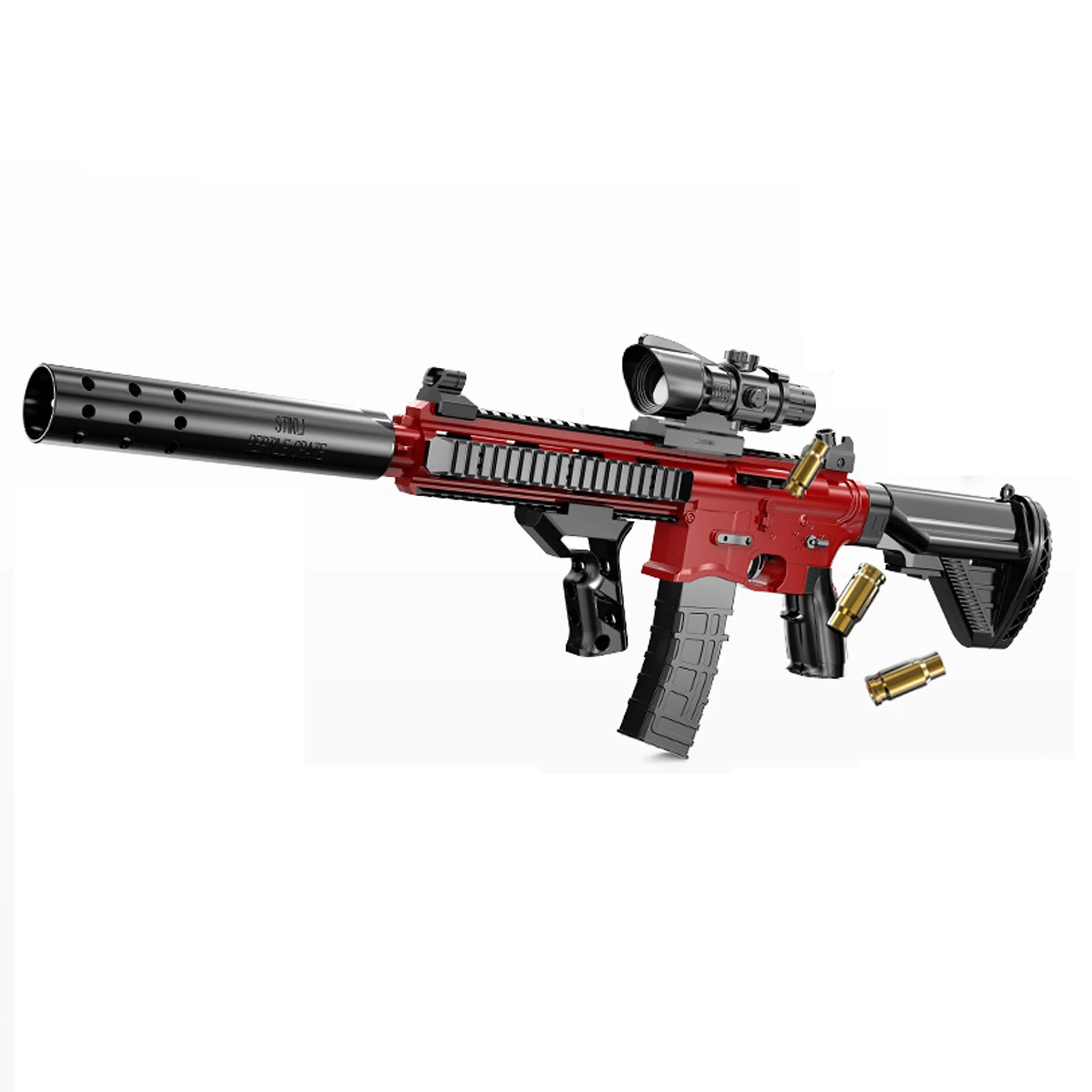 M416 пистолет с мягкой пулей автоматический/ручной для непрерывной стрельбы на открытом воздухе 32 зеркало EVA метание мягкая пуля