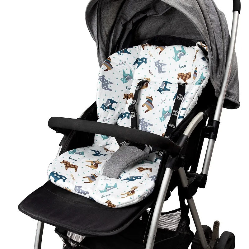Thick Padded Stroller Cushion Liner, Cotton Cushion Pad for Baby Strollers