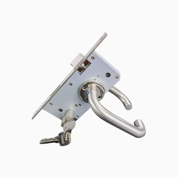 Modern Design Fire Lock EL01SS/502LV Wooden and Steel Door Lock with Clean Fire Door Split for 1-Year Warranty