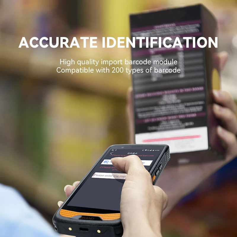 HUGEROCK R36 R3613 5.5inch Handheld Terminal Pda With Touch Screen 4G WIFI Logistics Express Scanning Pdas