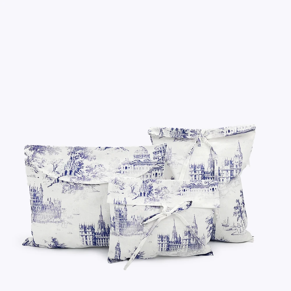 Wholesale Custom Various Size Style Digital Printed Pouch Pillow Child Clothing Packaging Cotton Envelope Bag